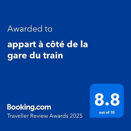 Appart A Cote De La Gare Du Train Marrákes Kültér fotó