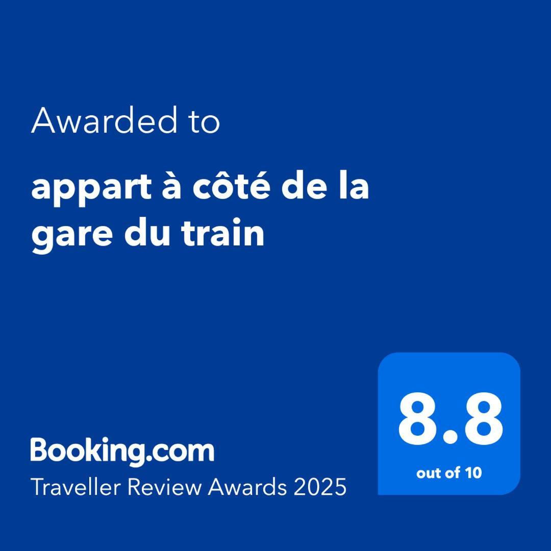 Appart A Cote De La Gare Du Train Marrákes Kültér fotó